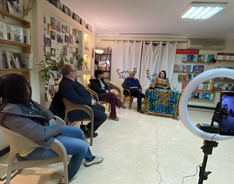 Three Women in a Closed Room” at Elles Book Club