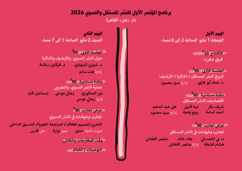 من الأرشيف إلى التجريب.. ماذا يتضمن برنامج مؤتمر النشر المستقل والنسوي 2026؟ 
