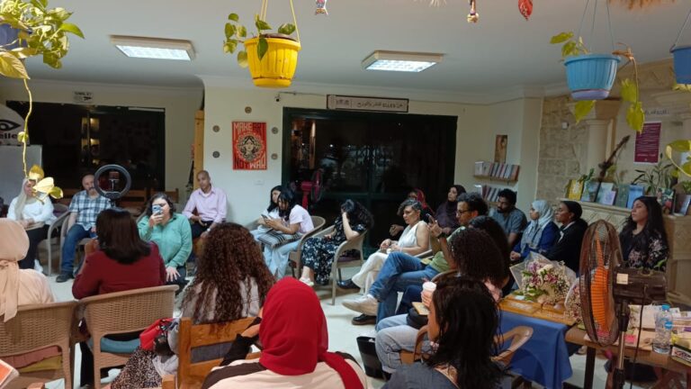 “Is Anybody Here?”.. An Evening Celebrating Women’s Voices and Fragmented Writing at Elles Publishing House